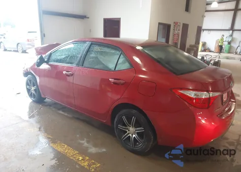 2015 Toyota Corolla Le from USA, damaged, VIN 2T1BURHE9FC458734